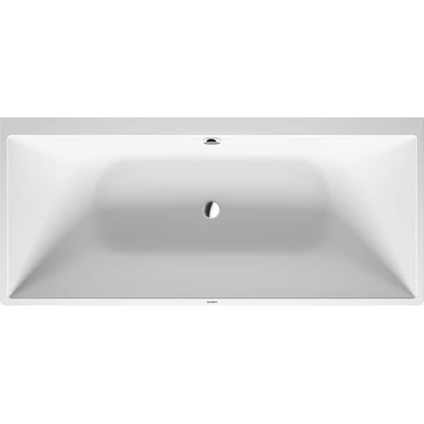 Duravit Durasquare Back-To-Wall Bathtub 700429000000090 White 700429000000090 - main